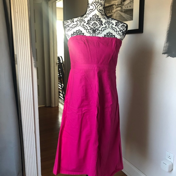 GAP Dresses & Skirts - Hot Pink Strapless
